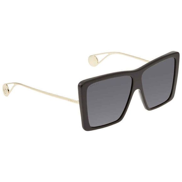 NEW Gucci Grey and Black Oversized Women\'s Sunglasses main image 4